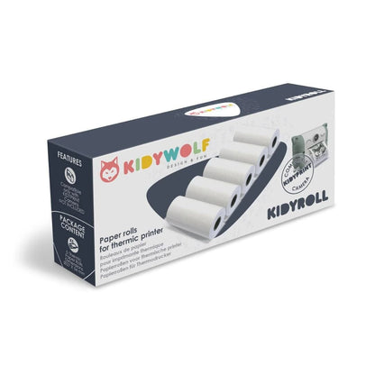 Kidywolf Camara de foto Pack Kidyprint Cámara Verde + 5 Rollos - Kidywolf KIDYPRINT-GR-KIDYROLL-PA