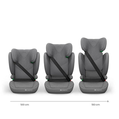Kinderkraft Alzador Silla de Auto Butaca Junior Fix 2 i-Size Plus Grey | Kinderkraft KCJUFI20GRYPL0N