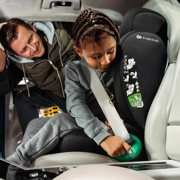 Kinderkraft Alzador Silla de Auto Butaca Junior Fix 2 i-Size Plus Grey | Kinderkraft KCJUFI20GRYPL0N