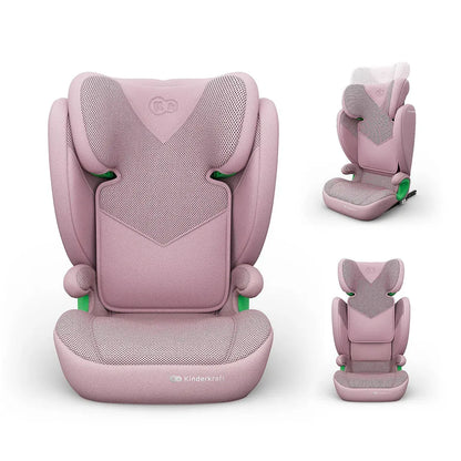 Kinderkraft Alzador Silla de Auto Butaca Junior Fix 2 i-Size Plus Pink | Kinderkraft KCJUFI20PNKPL0N