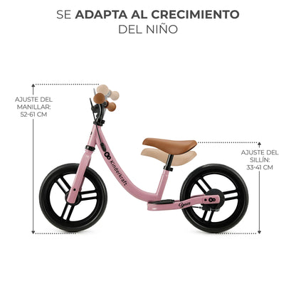 Kinderkraft Bicis Bicicleta de Balance SPACE 2021 Dark Pink- Kinderkraf KRSPAC23PNK