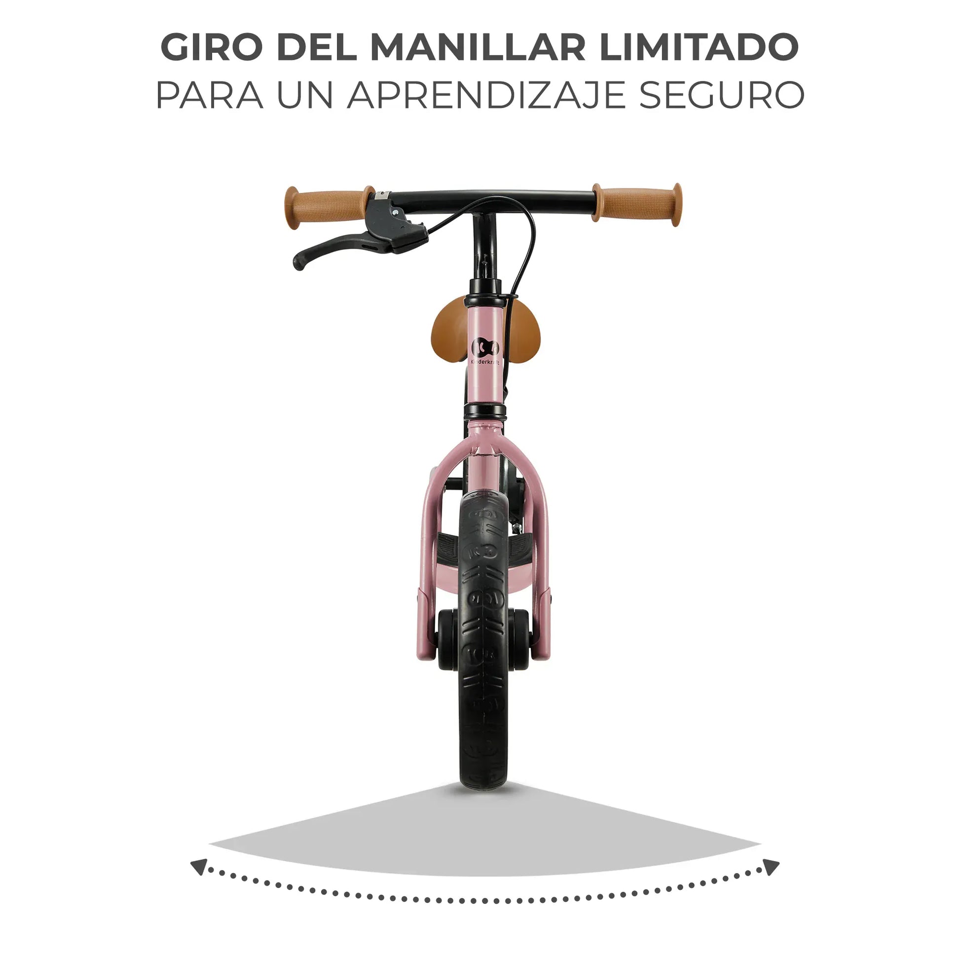 Kinderkraft Bicis Bicicleta de Balance SPACE 2021 Dark Pink- Kinderkraf KRSPAC23PNK