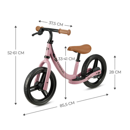 Kinderkraft Bicis Bicicleta de Balance SPACE 2021 Dark Pink- Kinderkraf KRSPAC23PNK