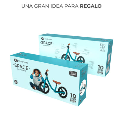 Kinderkraft Bicis Bicicleta de Balance SPACE 2021 Deep Blue- Kinderkraf KRSPAC23BLU