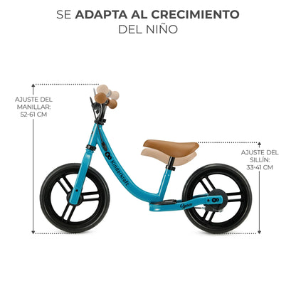 Kinderkraft Bicis Bicicleta de Balance SPACE 2021 Deep Blue- Kinderkraf KRSPAC23BLU