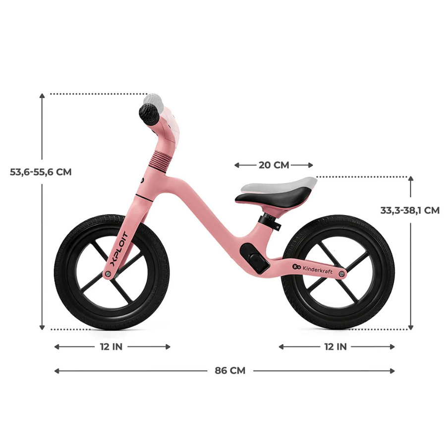 Kinderkraft Bicis Bicicleta de Balance Xploit Bubblegum Pink - Kinderkraft KRXPLO00PNK