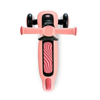 KINDERKRAFT Bicis Triciclo Scooter 2 EN 1 HALLEY Rosa Pink KRGOSW00BLK