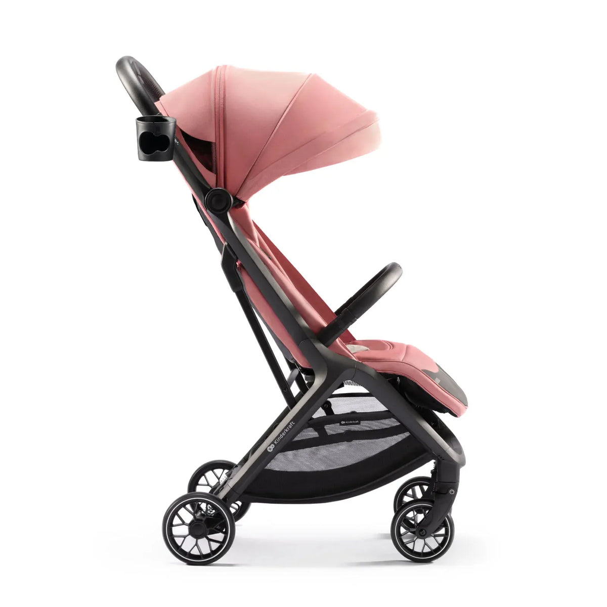 Kinderkraft Coche Coche de paseo compacto Nubi 2 Pink- Kinderkraft KSNUBI02PNK