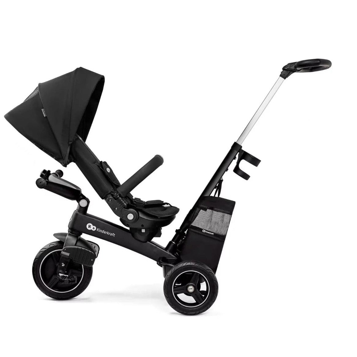 KINDERKRAFT Coche Triciclo EASYTWIST Black - Kinderkraft KREASYBLK