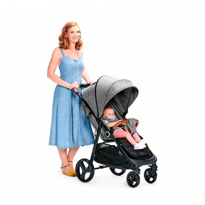 Kinderkraft Coches Coche de Paseo Grande Plus Grey-Kinderkraf KSGRANGRY