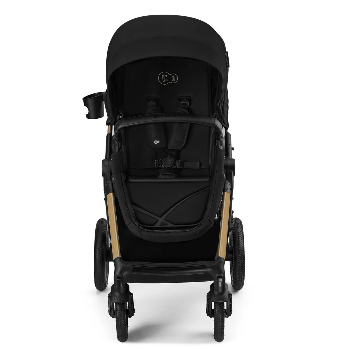 Kinderkraft Coches Travel System Travel System 3 en 1 MOOV 2 XL AIR Pure Black + Silla Nido MINK PRO | Kinderkraft KSMOOVXLBLK