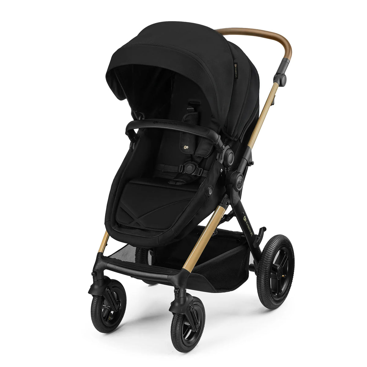 Kinderkraft Coches Travel System Travel System 3 en 1 MOOV 2 XL AIR Pure Black + Silla Nido MINK PRO | Kinderkraft KSMOOVXLBLK