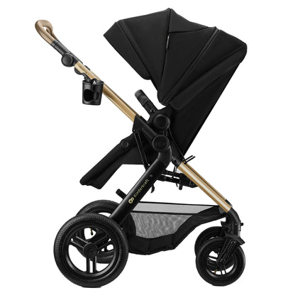 Kinderkraft Coches Travel System Travel System 3 en 1 MOOV 2 XL AIR Pure Black + Silla Nido MINK PRO | Kinderkraft KSMOOVXLBLK