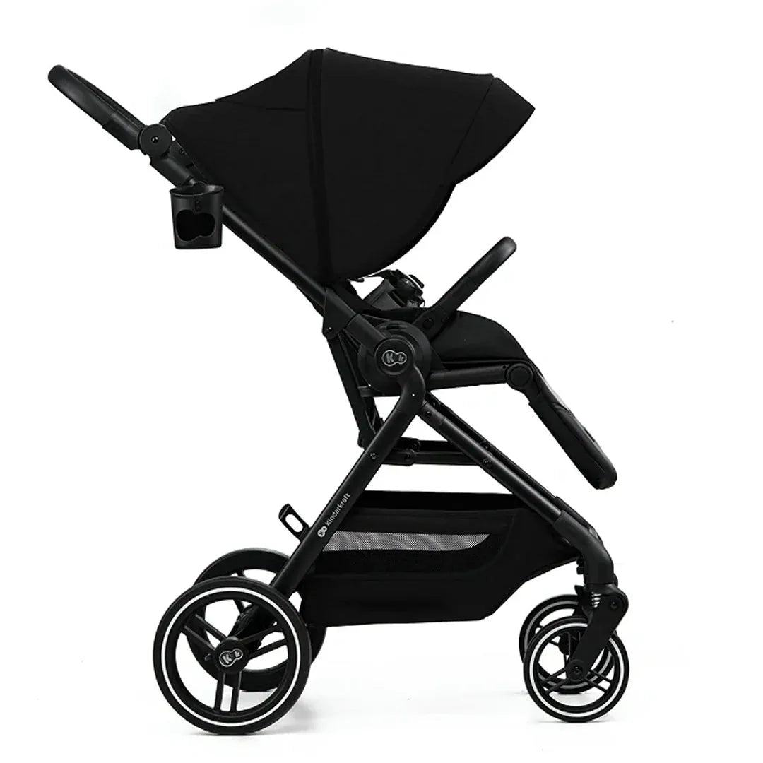 Kinderkraft Coches Travel System Travel System Coche YOXI + Silla Nido MINK PRO + Base ISOFIX Black | Kinderkraft KK74351138425954