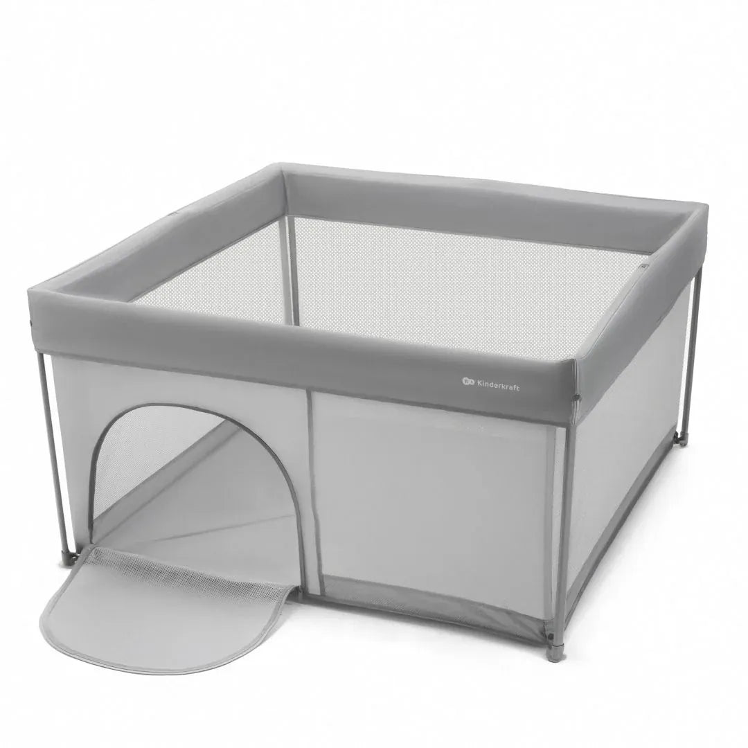 Kinderkraft cunas Corral de Juegos Plegable ZIKI Light Grey | Kinderkraft KLZIKI00GRY