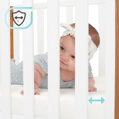 KINDERKRAFT cunas Cuna de Madera Koya 4 en 1 KFKOYAWHT