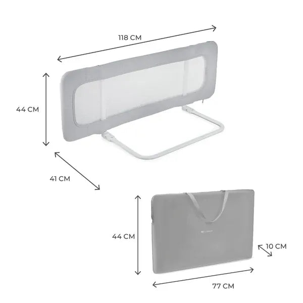 Kinderkraft Otros accesorios de seguridad Barrera para cama GUARD & DREAM Grey- Kinderkraf KAGUDRLGR