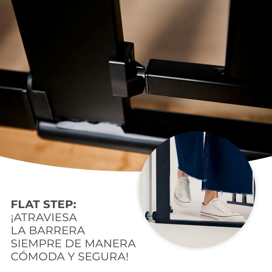 Kinderkraft Otros accesorios de seguridad Puerta de Seguridad Lock & Go Black - Kinderkraft KALOGO00BLK