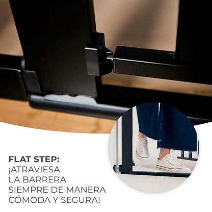 Kinderkraft Otros accesorios de seguridad Puerta de Seguridad Lock & Go Black - Kinderkraft KALOGO00BLK