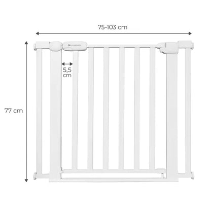 Kinderkraft Otros accesorios de seguridad Puerta de Seguridad LOCK & GO White -Kinderkraf KALOGO00WHT