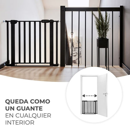 Kinderkraft Otros accesorios de seguridad Puerta de Seguridad Lock & Go White - Kinderkraft KALOGO00WHT
