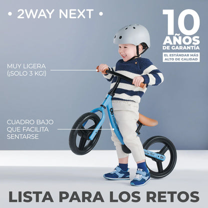 Kinderkraft Scooter Bicicleta de Balance 2WAY Next Rose Pink- Kinderkraf KR2WAY22PNK
