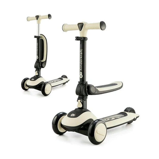 KINDERKRAFT Scooter Triciclo Scooter 2 EN 1 HALLEY Stone White KRHALLWHT