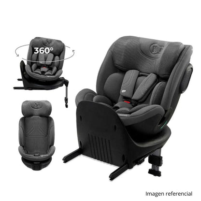 Kinderkraft Silla de auto convertible Silla de auto convertible XRIDER 2 i-Size Gris - Kinderkraft KCXRID02GRY