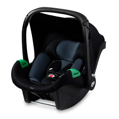 Kinderkraft Silla de auto convertible Silla de auto nido Mink Pro i-Size + base isofix Mink FX KCMIPRFXBLK