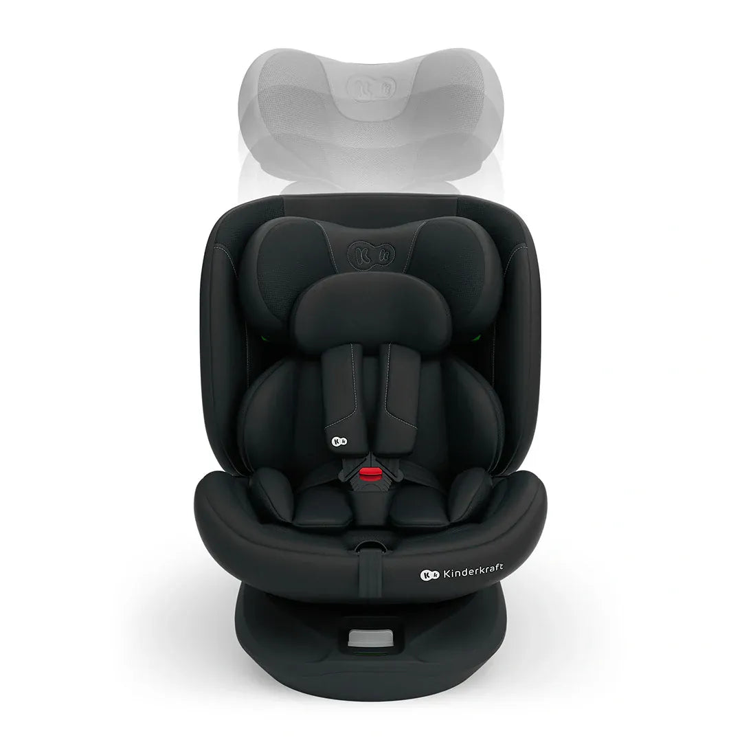 Kinderkraft Silla de auto convertible Silla de Auto Todo en Uno I-GROW 2 Plus i-Size Black | Kinderkraft KCIGRO02BLKPL