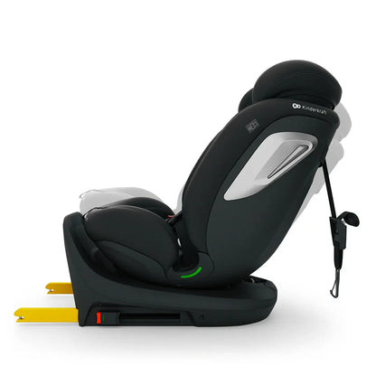 Kinderkraft Silla de auto convertible Silla de Auto Todo en Uno I-GROW 2 Plus i-Size Black | Kinderkraft KCIGRO02BLKPL
