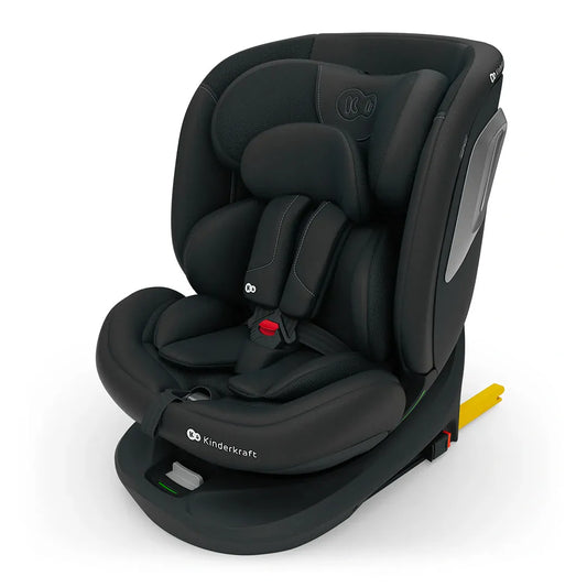 Kinderkraft Silla de auto convertible Silla de Auto Todo en Uno I-GROW 2 Plus i-Size Black | Kinderkraft KCIGRO02BLKPL