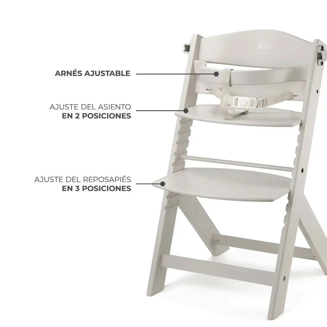Kinderkraft Sillas de comer Silla de Comer ENOCK Beige- Kinderkraft KKKENOCBEGF