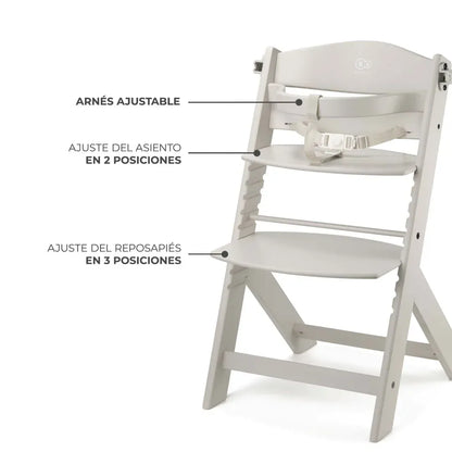 Kinderkraft Sillas de comer Silla de Comer ENOCK Beige- Kinderkraft KKKENOCBEGF