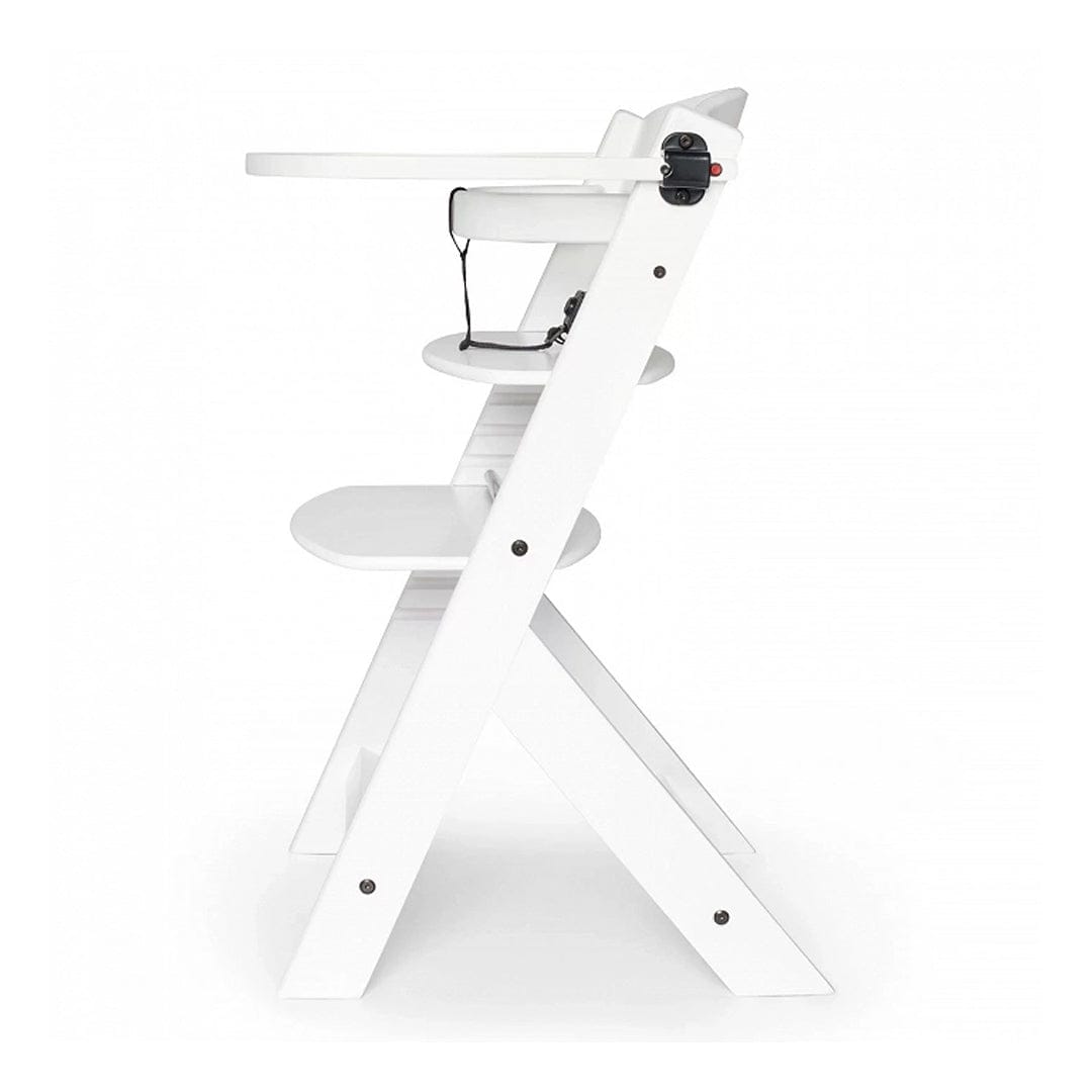Kinderkraft Sillas de comer Silla de comer evolutiva 4 en 1 Enock + Silla mecedora Calmee Blanca - Kinderkraft KK74950109683593