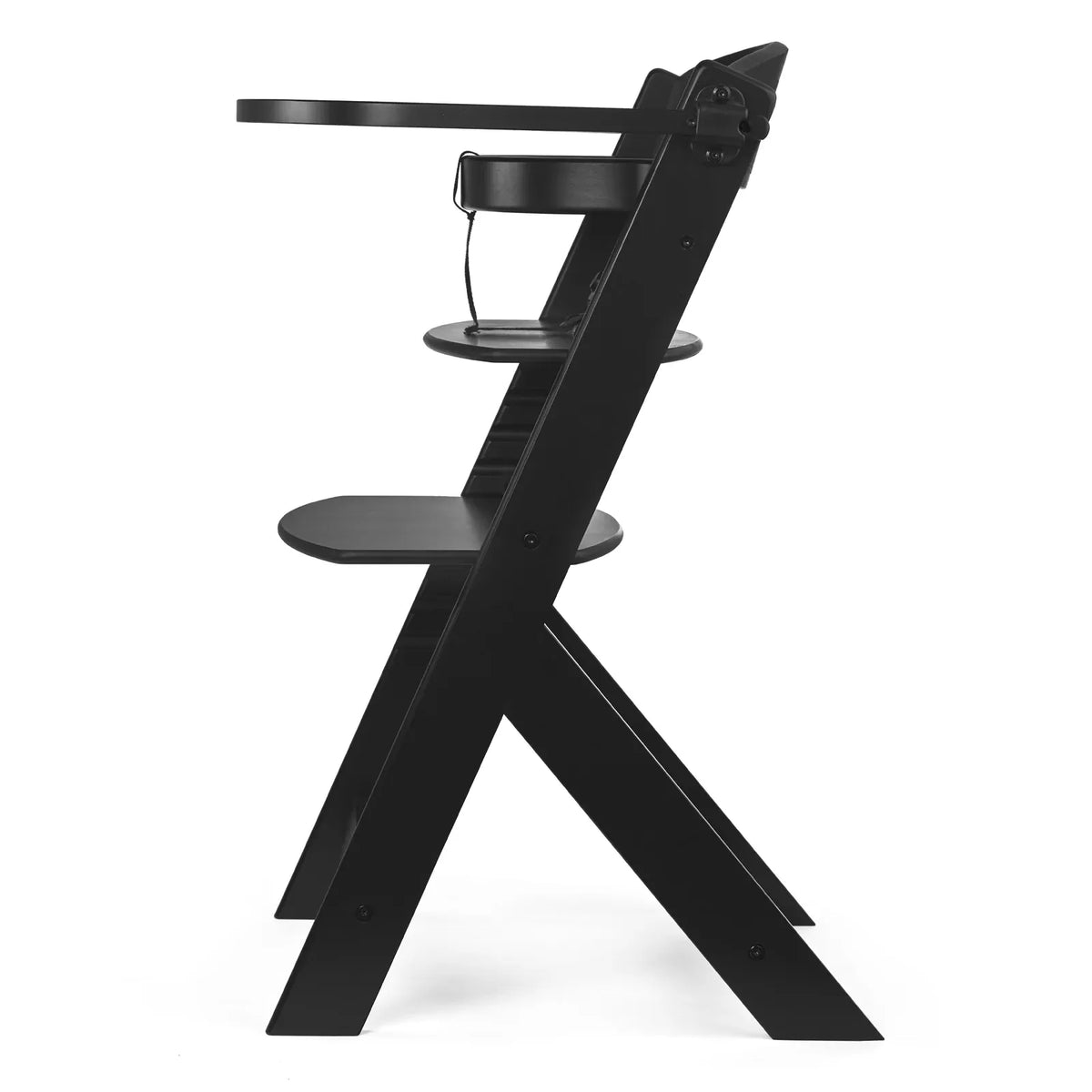 Kinderkraft Sillas de comer Silla de comer evolutiva 4 en 1 Enock + Silla mecedora Calmee Full Black- Kinderkraft KK74950095776609