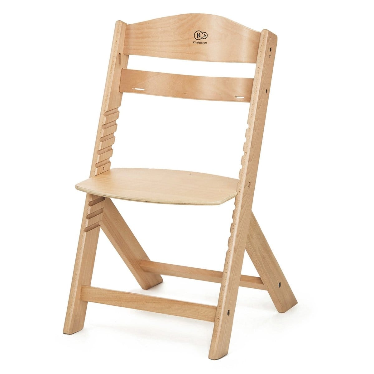 Kinderkraft Sillas de comer Silla de comer evolutiva 4 en 1 Enock + Silla mecedora Calmee Natural - Kinderkraft KHENCA00GRY