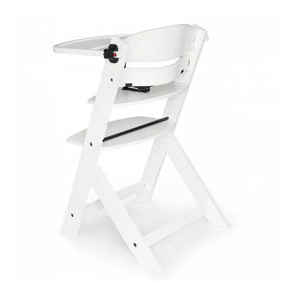 Kinderkraft Sillas Mecedoras Silla de comer evolutiva 4 en 1: silla Enock Blanca + mecedora Calmee- Kinderkraf KK74950109683593
