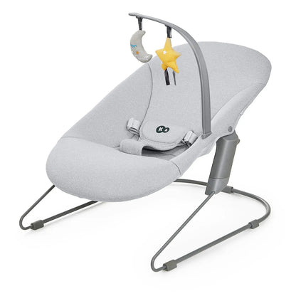 Kinderkraft Sillas Mecedoras Silla de comer evolutiva 4 en 1: silla Enock GREY+ mecedora Calmee- Kinderkraf KK74950123335806