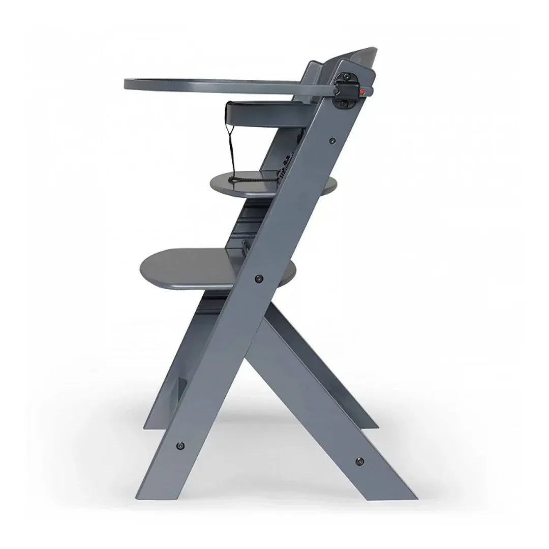 Kinderkraft Sillas Mecedoras Silla de comer evolutiva 4 en 1: silla Enock GREY+ mecedora Calmee- Kinderkraf KK74950123335806