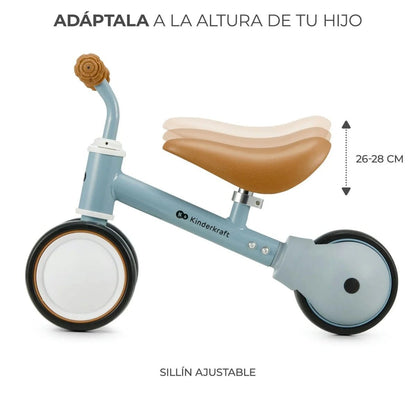 KINDERKRAFT Triciclos Triciclo Balance cutie ligth celeste KRCUTIBLU