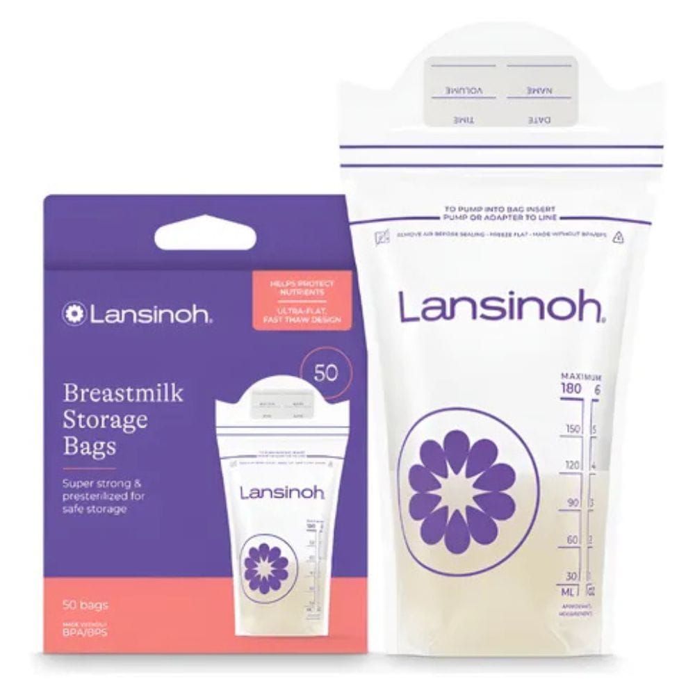 Lansinoh Lactancia Materna Bolsa de almacenamiento de leche materna 50 uds - Lansinoh 20450