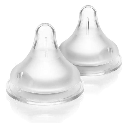 Lansinoh Mamadera Tetinas Natural wave Flujo Rápido 2 uds - Lansinoh 71025