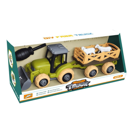 limei toys Animales y Dinosaurios Camión Agrícola Desmontable con Ovejas - Limei Toys Z24723