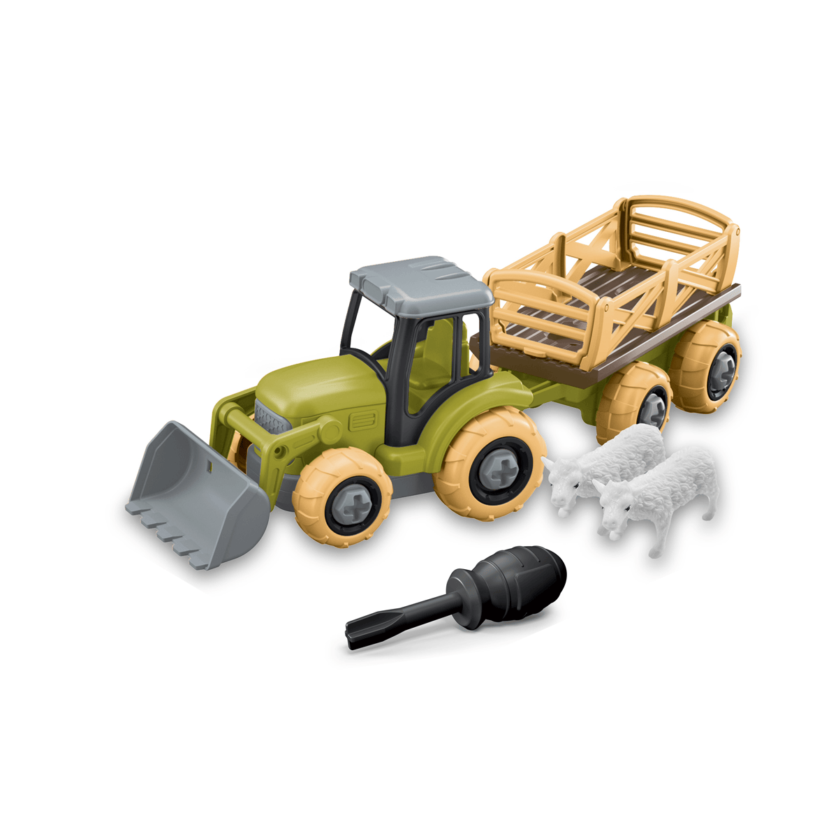 limei toys Auto Camión Agrícola Desmontable con Ovejas – Limei Toys Z24723