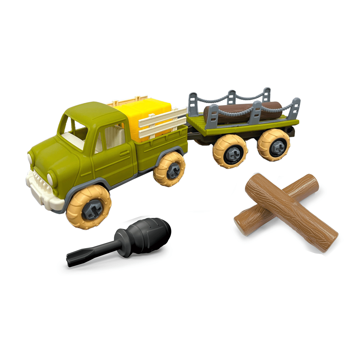 limei toys Auto Camión Granja con Remolque Desarmable – Limei Toys Z24726