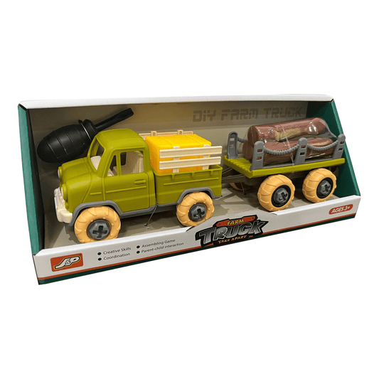 limei toys Auto Camión Granja con Remolque Desarmable – Limei Toys Z24726
