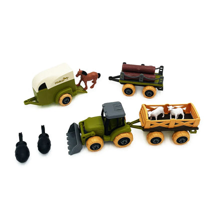 limei toys Auto Set Camiones de Granja 11 Piezas – Limei Toys Z24741
