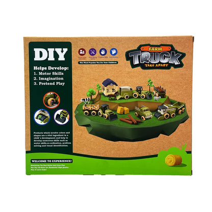 limei toys Juegos de roles Set de Granja Desmontable 14 Piezas-Limei Toys Z24740