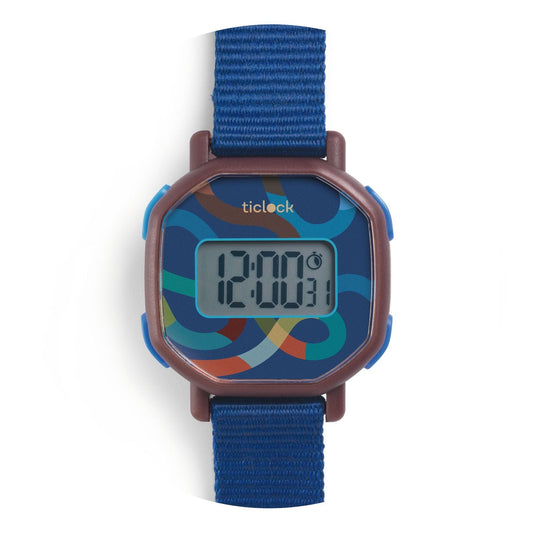 Little Big Room Accesorios bebé Reloj Digital Voluta Azul DD00457